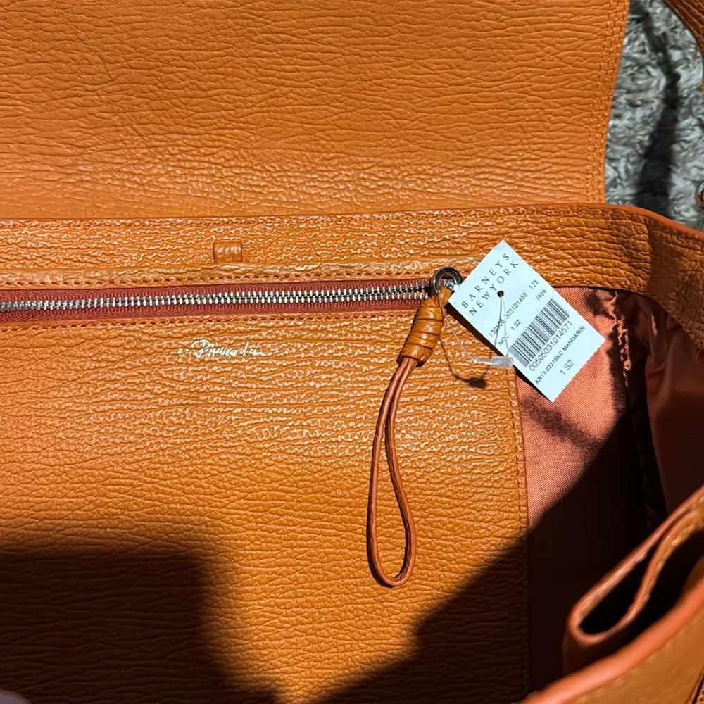 NWT 3.1 Phillip Lim Mandarin Pashli Large Satchel - Picture 6 of 9